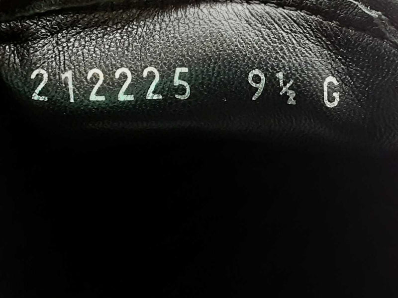 Gucci 212225 Black Monogram Gg Canvas Slip On Shoes Size Uk 9.5 Mens Do1024ixde