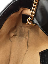 Gucci Matelasse Chevron Quilted Leather Marmont Mini Shoulder Bag Eb0624wrxsa