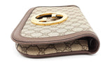 Gucci Monogram Supreme Canvas Blondie Crossbody Bag Eb0726ixzdu