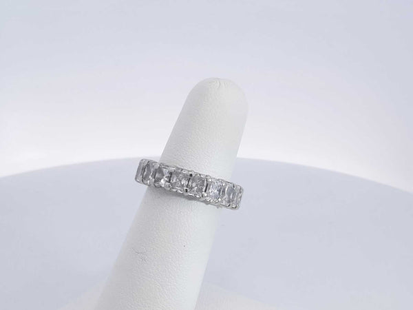 6.65 Cttw Diamond Platinum 6 G Wedding Ring Size 5 Aa0725orzxsa