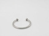 Tiffany & Co Atlas Groove .925 Sterling Silver 35.9 Grams 6 Inch Mk0925lrzmia
