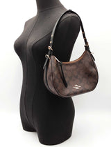 Coach Kleo Hobo Bag In Signature Coated Canvas Fw0526rzdu