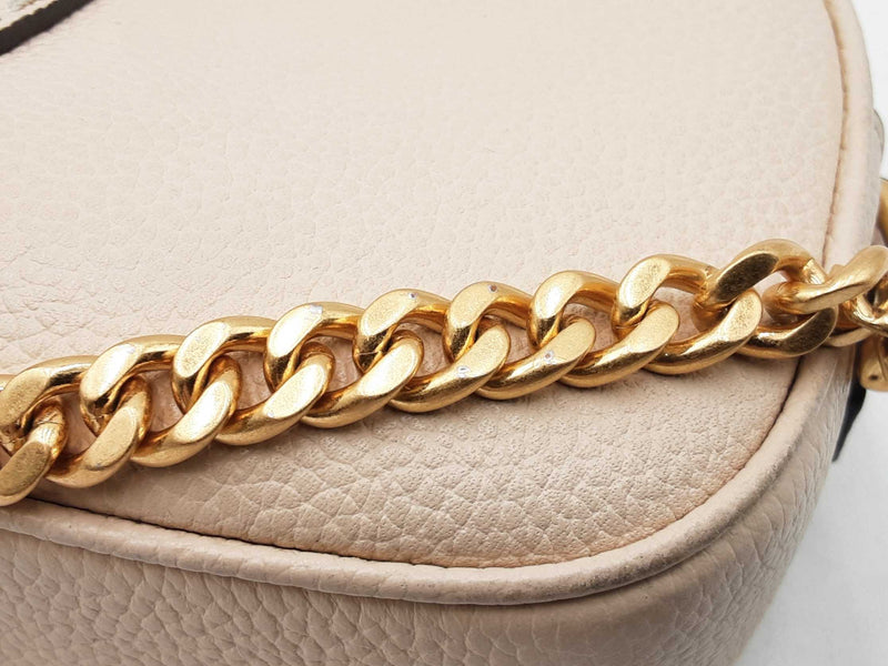 Tory Burch Camera Bag In Beige Leather Fw0925crdu