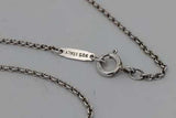 Tiffany & Co. Notes Black Disc Pendant Necklace 8.6 Grams 17 Inch Eb0926lxzsa