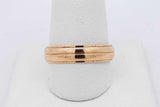 18k Yellow Gold Wedding Band Ring 4.6 Grams Size 10 Eb0726rpxsa