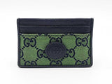 Gucci Monogram Multicolor Card Holder Wallet In Canvas & Leather Fw1026oxzdu