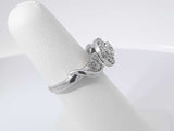 1 Cttw Diamond 14k White Gold Ring 4.5 Grams Size 5.5 Aa0825pxzsa