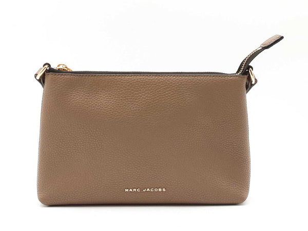Marc Jacobs The Cosmo Crossbody Bag In Brown Leather Fw0725lzdu