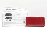 Louis Vuitton Zippy Wallet In Pomme D'amour Monogram Vernis Leather Fw0925lrxdu