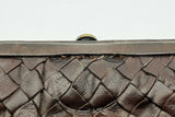 Bottega Veneta Brown Intrecciato Leather Clutch Fw1124oxzdu