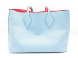 Mcm Blue Pink Reversible Leather Tote Bag Do1224lrxde