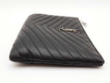 Ysl Saint Laurent Matelasse Chevron Monogram Pouch Sd0926orzde