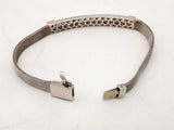.55ctw Diamonds 18k White Gold 11.6 Grams Bracelet 6 Inch Sd0225ezxsa