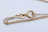 14k Yellow Gold Layered Vertical & Horizontal Bar Necklace 1.8 Grams Eb0526lprde