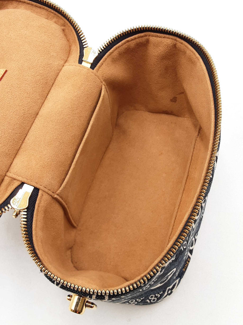 Louis Vuitton Since 1854 Vanity Pm In Blue Jacquard Fw1125loxzdu