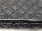 Chanel Mini French Riviera Flap Bag In Black Diamond-quilted Caviar Leather Fw0726lrrxdu