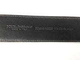 Dolce & Gabbana Crossover Dg Logo Belt Size 46in Sd0526lzxde
