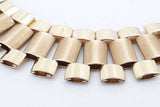 10k Yellow Gold Watch Style Link Bracelet 16.6 Grams 9 Inch Eb0426corsa