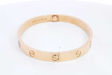 Cartier 18k Yellow Gold Love Bracelet Size 18 34.3 Grams Eb0924wexzsa