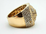 Approx 2.32 Ctw Diamonds 10k Yg 13.2g Ring Size 9.75 Do0724ixzde