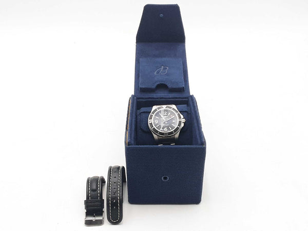 Breitling Superocean 42mm Stainless Steel Watch Aa0225lrzxsa