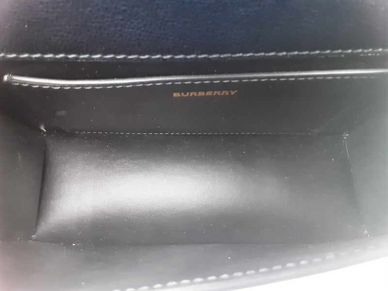 Burberry Madison Check And Leather Crossbody Sd0525orzsa