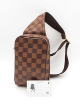 Louis Vuitton Damier Ebene Geronimos Crossbody Bag Eb0726corsa