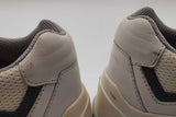 Prada White Leather & Mesh Sneakers Size 39 Eb1225lrxdu