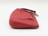 Coach Soho Pleated Wristlet Pouch In Red Leather Fw0926lrdu