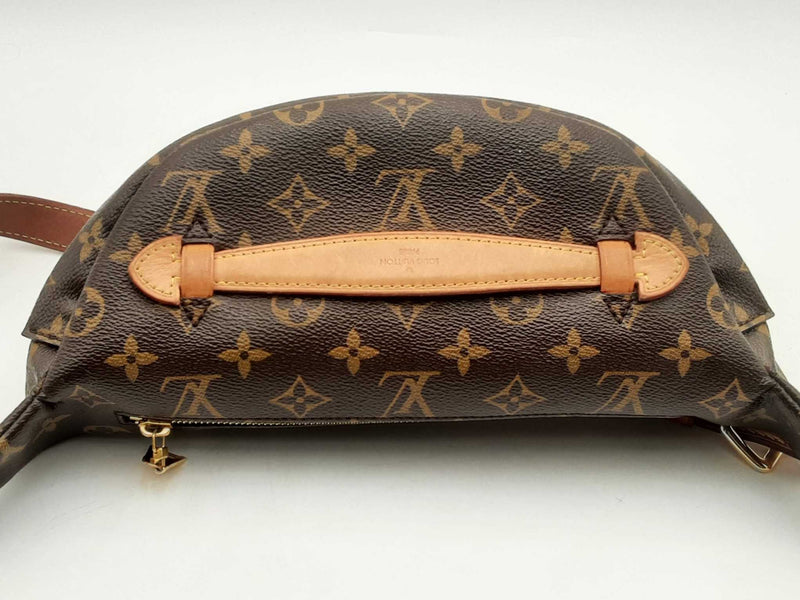Louis Vuitton Bumbag Monogram Coated Canvas Brown Aa0525szxsa