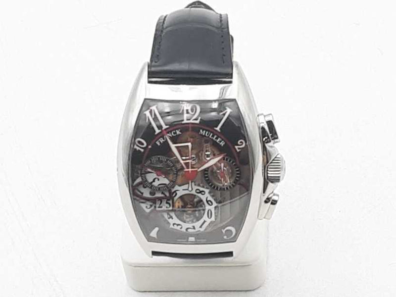 Franck Muller Cintree Curvex 43mm Automatic Stainless Steel Watch Aa0125szxxsa