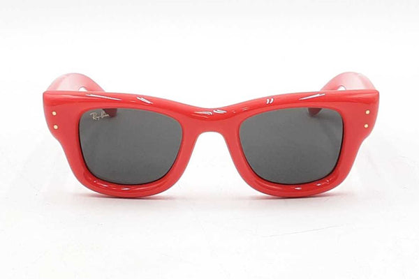 Ray-ban Rb 4940 Red Wayfarer Puffer Sunglasses Eb1125ixdu
