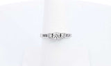 14k White Gold Diamond Ring 0.35ctw Size 6.75, 2.76 Grams Eblrxdu 144010022817