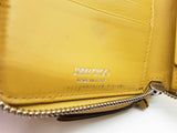 Jimmy Choo Jc Logo Yellow Leather Wallet Sd0626rzde