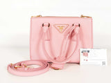 Prada Pink Saffiano Leather Galleria Bag Sd1225rzxde