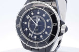 Chanel J12 Black Ceramic 33mm Quartz Watch Eb0326wxxzde