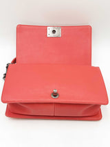 Chanel Boy Bag Red Quilted Double Stitch Sd0925oozxdu