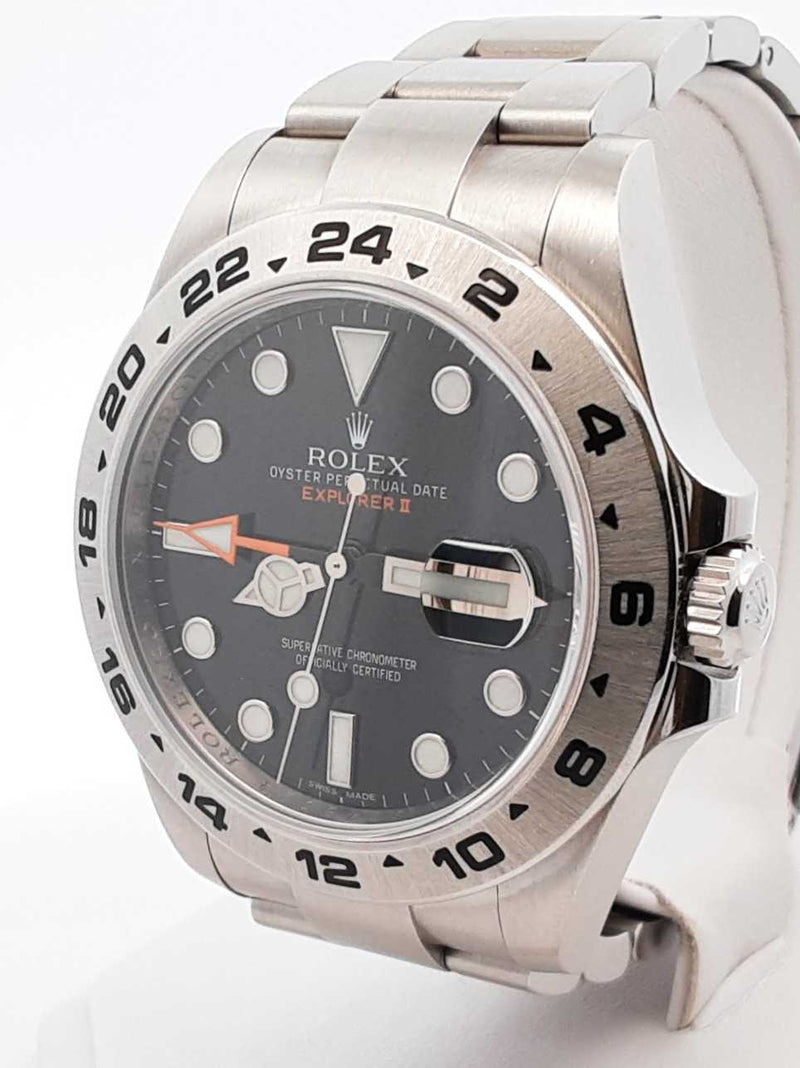 Rolex Explorer 2 Oyster Perpetual Date Automatic 42mm Watch Fw1124ecrxdu