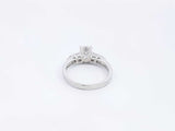 1.11 Cttw Diamond & Platinum Solitaire Ring 6.4 Grams Size 7.75 Fw0425lozxdu