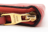 Louis Vuitton Red Monogram Empreinte Zippy Wallet Sd0726lpzdu