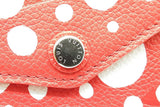 Louis Vuitton Yayoi Kusama Monogram Polka Dot Sarah Wallet Eb0726pxzde