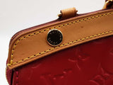 Louis Vuitton Brea Red Monogram Vernis Leather Satchel Fw0325oordu