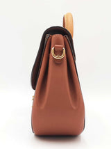 Louis Vuitton Eden Mm Bag In Monogram Coated Canvas & Camel Leather Fw0926rzxdu