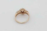 1.35cttw Diamond Ring In 14k Yellow Gold 5.1 Grams Size 8 Eb0926wrxsa