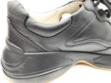 Gucci Rhyton Sneakers In Black Iridescent Logo Leather Size 9 Fw0126lcrdu