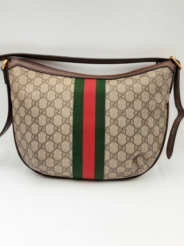 Gucci Ophidia Web Hobo Shoulder Bag Eb0924cxzdu