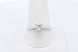 0.5ctw Princess Cut Diamond Ring 14k White Gold 3.7 Grams Size 8.75 Eb0725pxzde