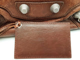Balenciaga Motocross Giant 21 Brown Purse / Handbag