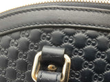 Gucci Dome 2 Way Navy Blue Microguccissima Leather Crossbody Bag Do0525ixzde