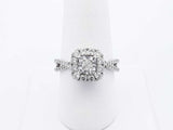 Neil Lane 1.7 Cttw Diamond & 14k White Gold Ring 4.7 Grams Size 8 Fw0425lrzxdu